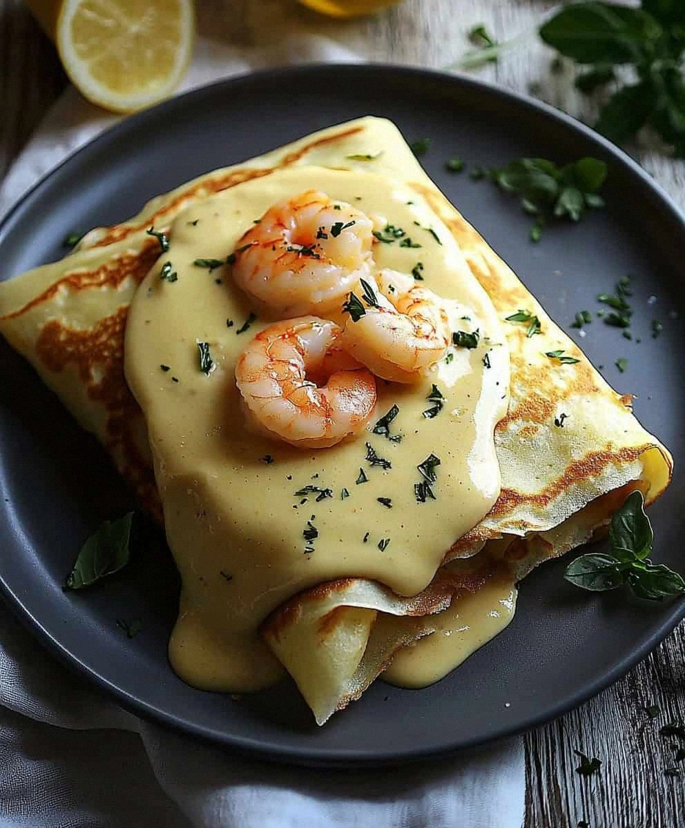 Seafood Crepes Béchamel Sauce: A Delicious Recipe for Seafood Lovers