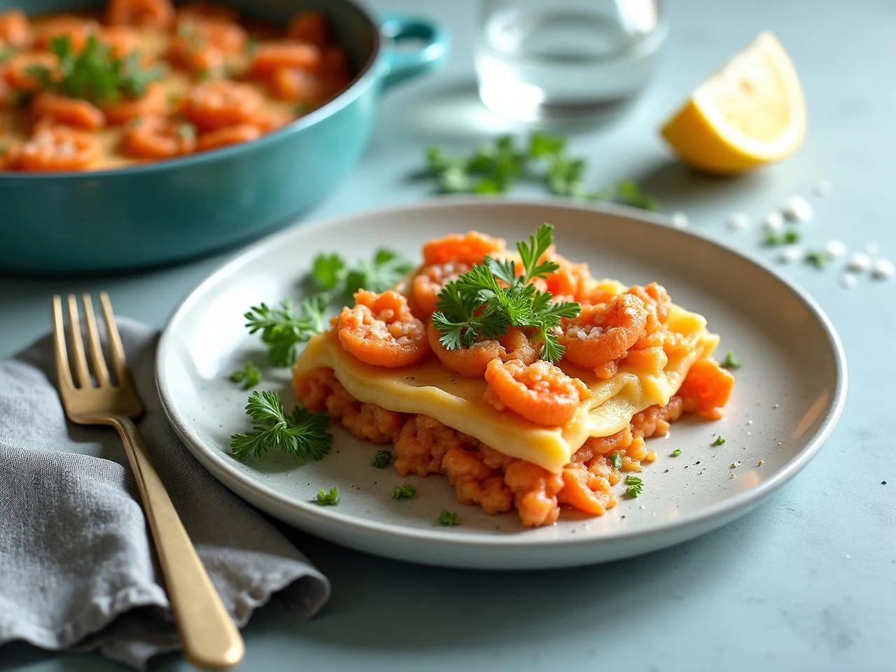 Seafood Lasagna