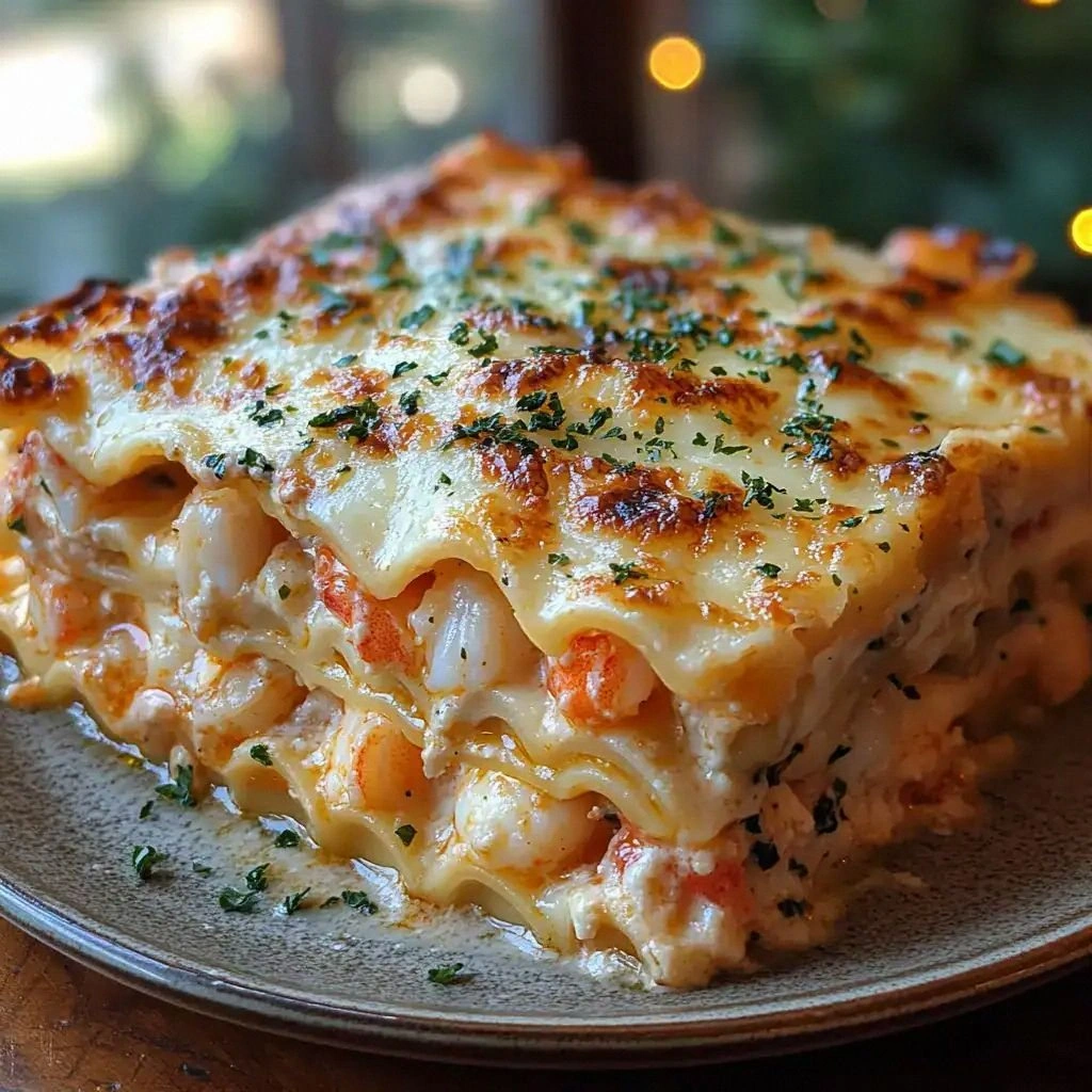 Seafood Lasagna with Lobster – A Luxurious Twist on a Comfort Food Classic