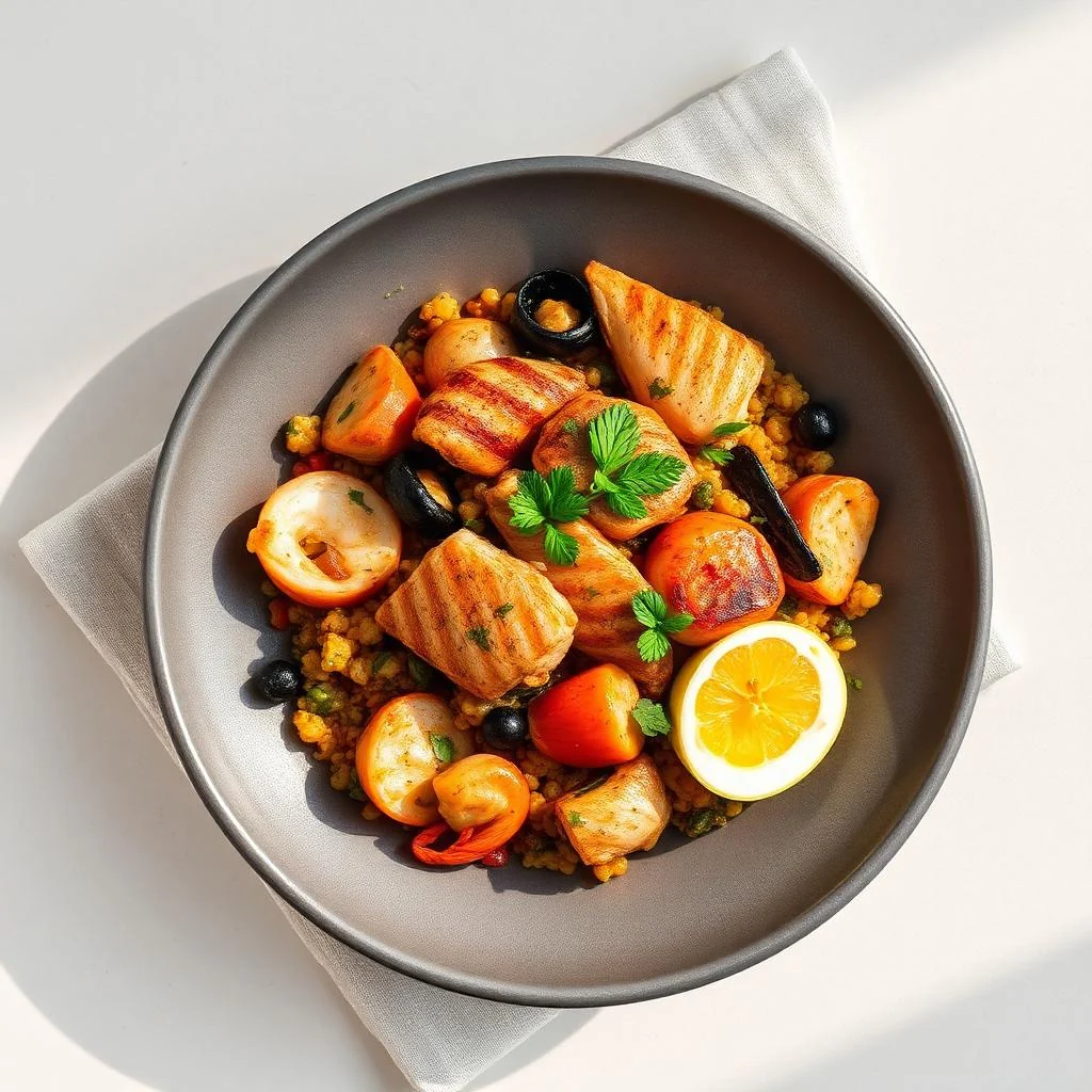 Seafood Paella