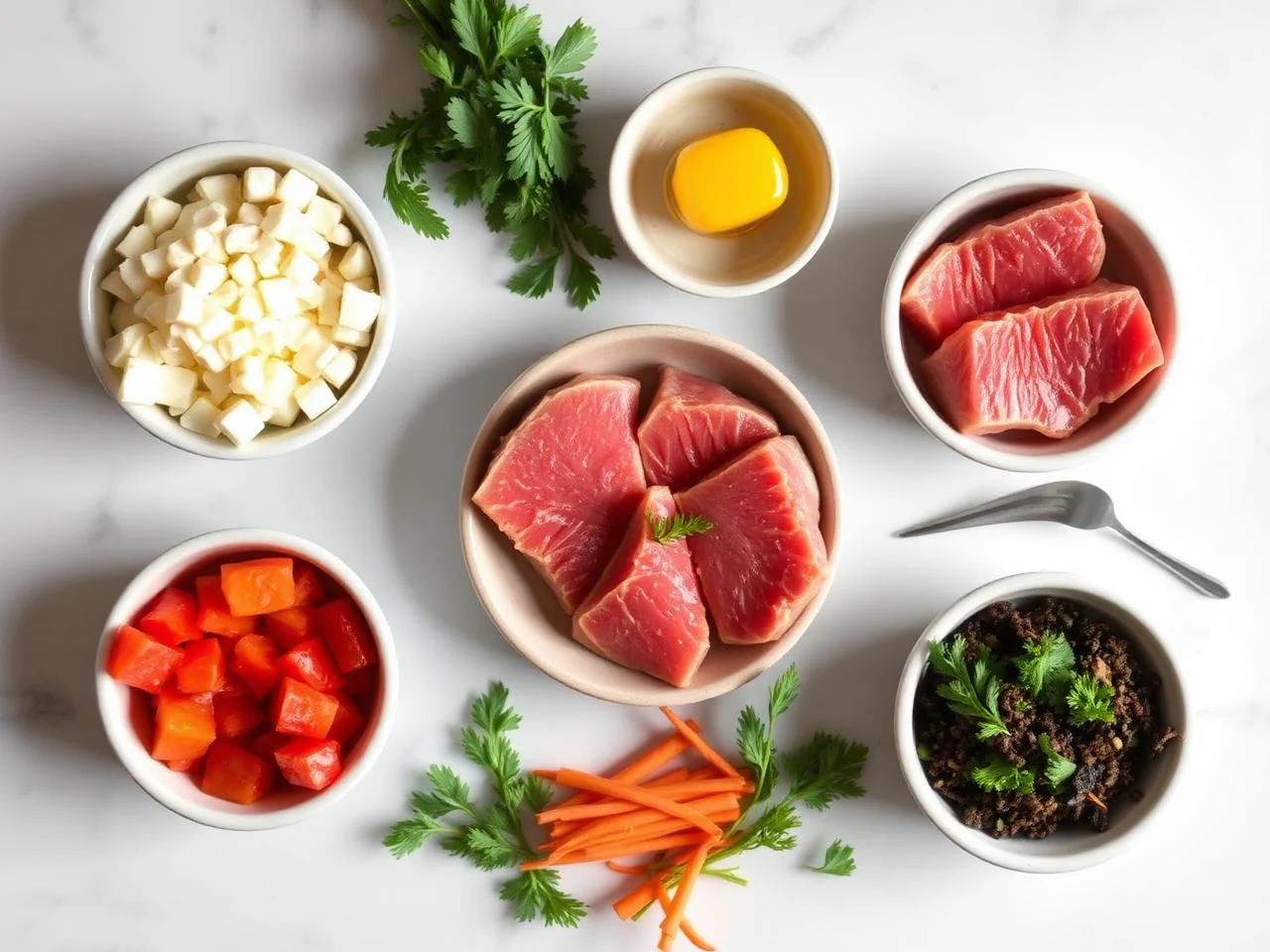 Ingredients for Seared Tuna