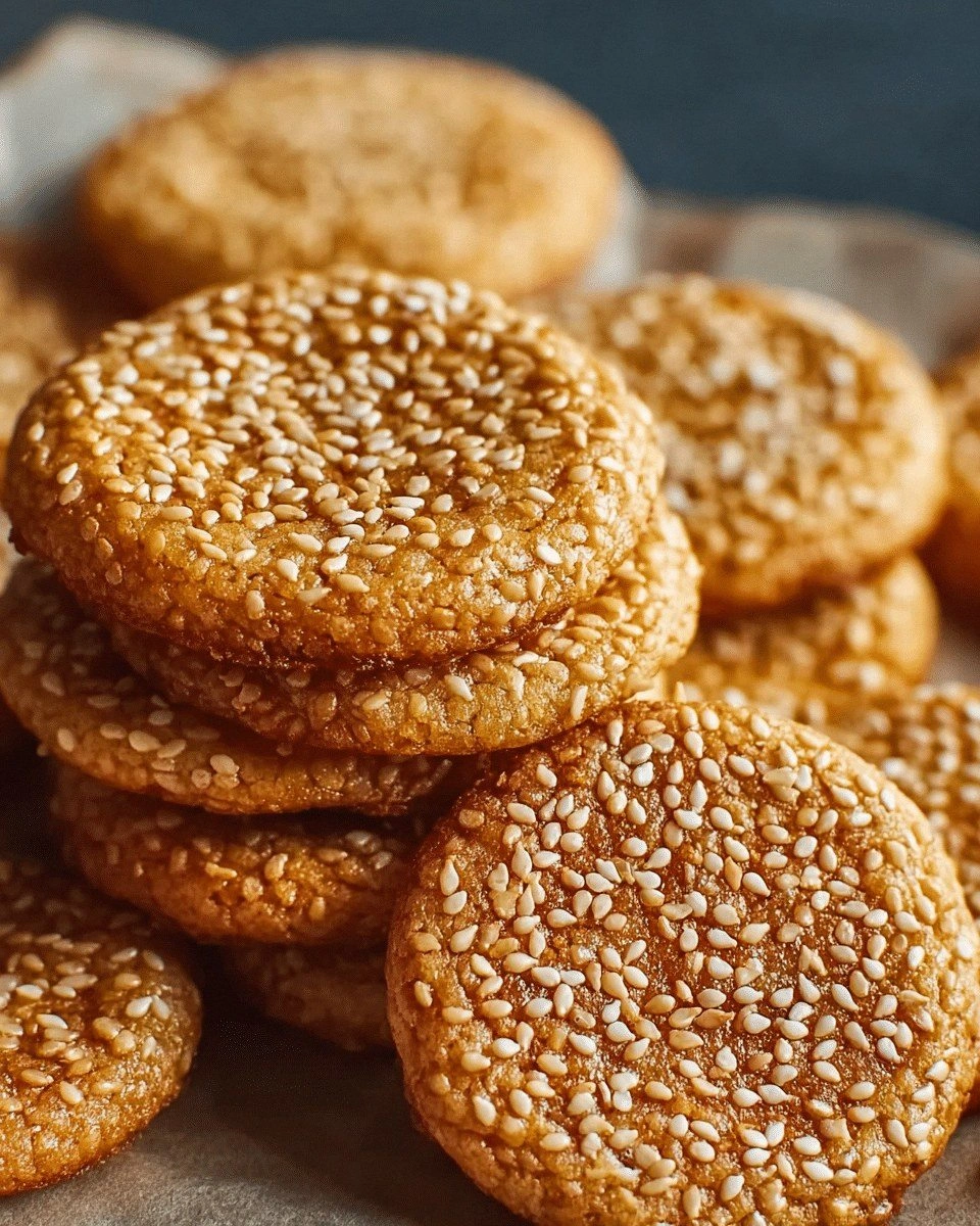 Sesame Honey Cookies