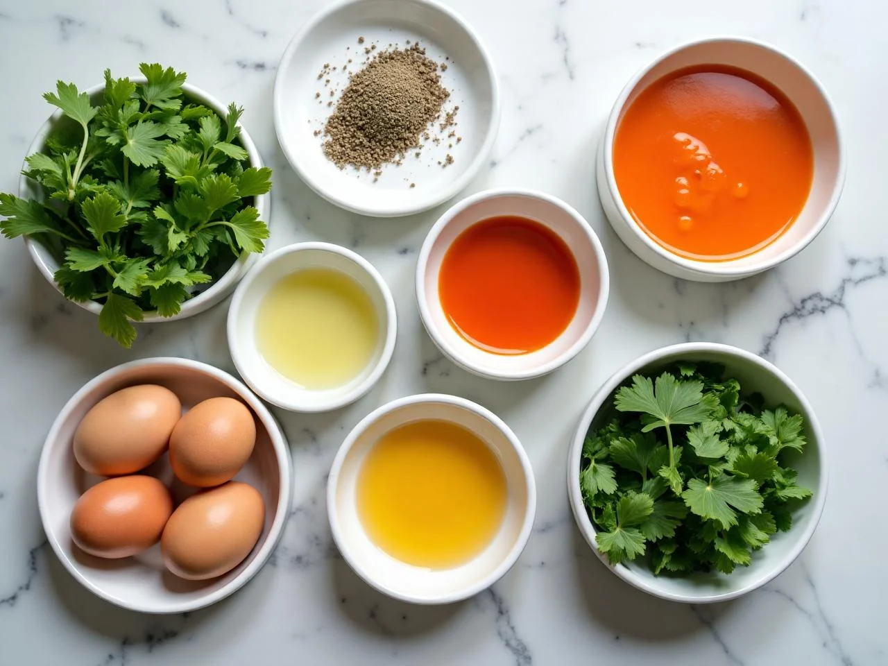 Ingredients for Shakshuka