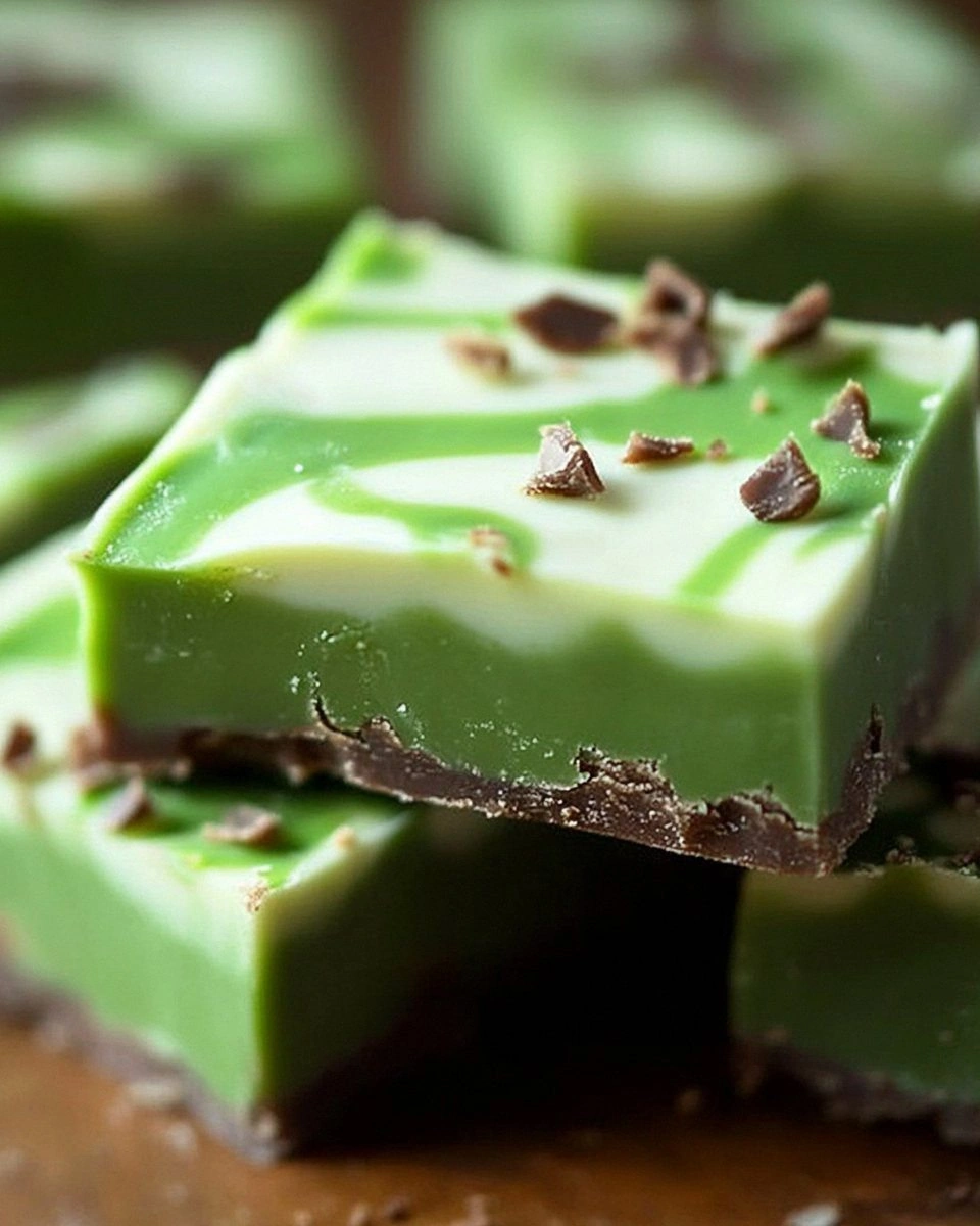 Shamrock Shake Fudge: A Festive Mint Chocolate Delight