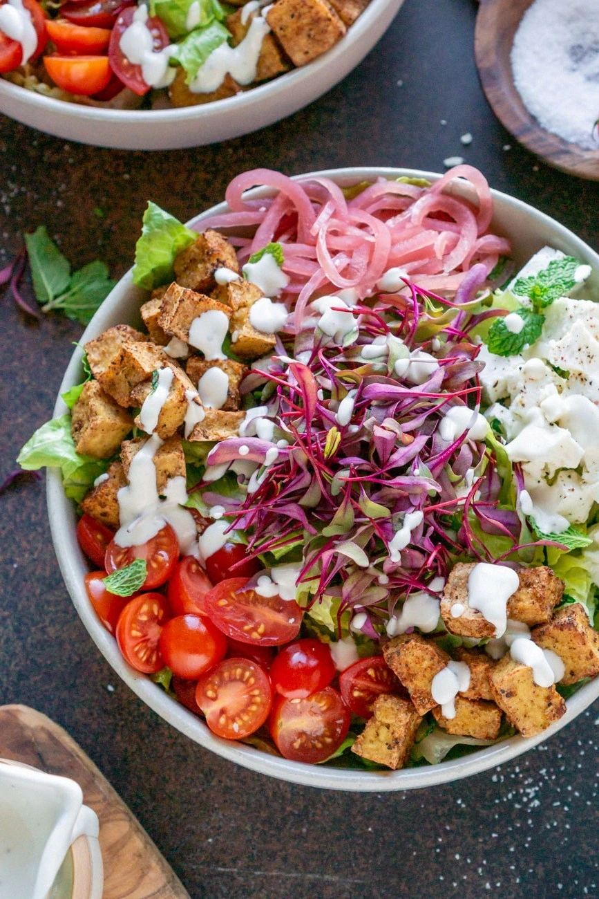 Shawarma Tofu Salad