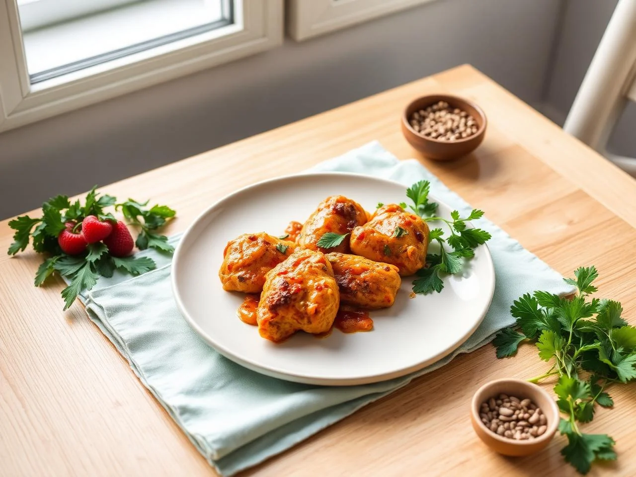 Sheet Pan Chicken Tikka