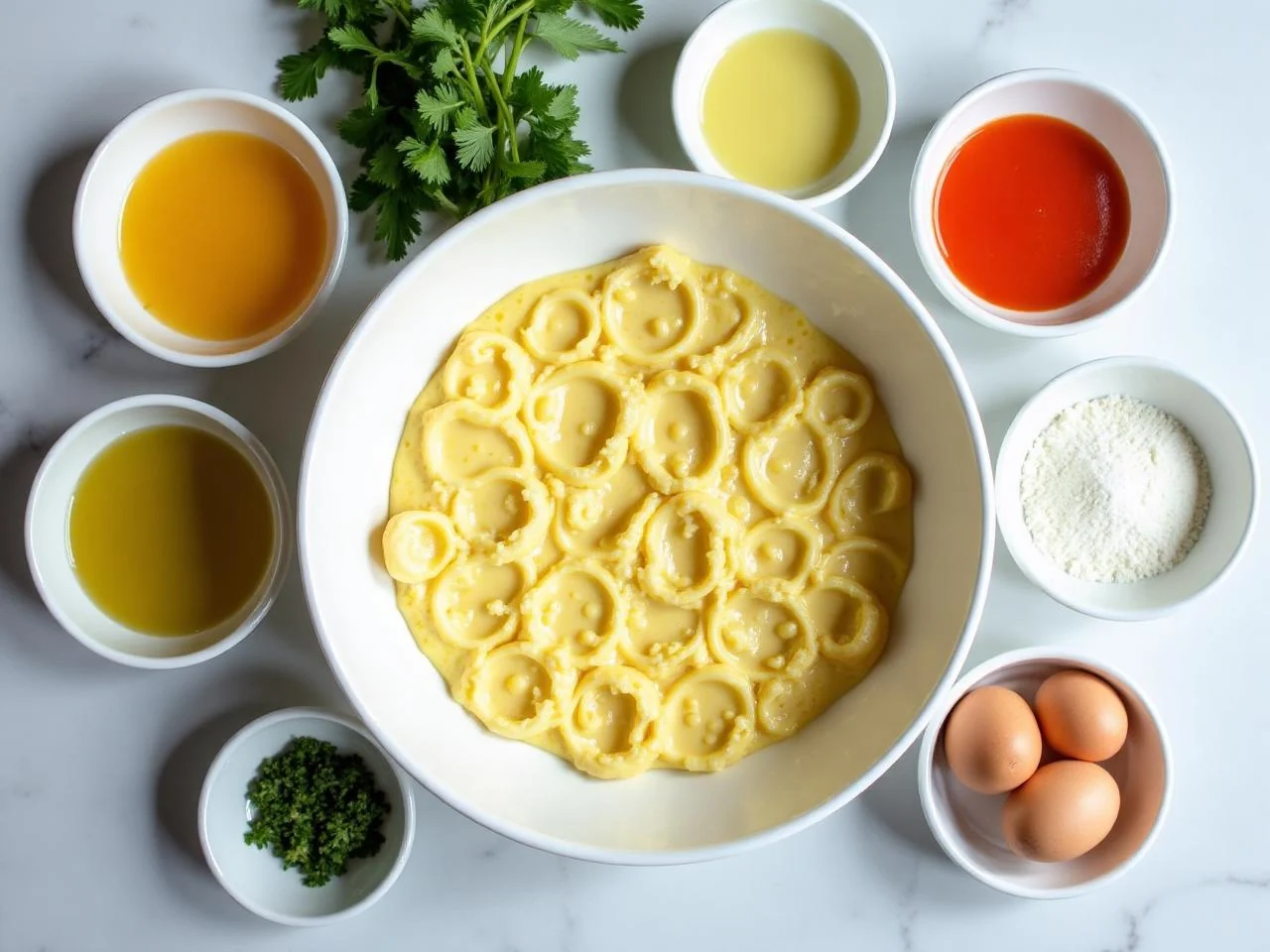 Ingredients for Sheet Pan Egg Bites