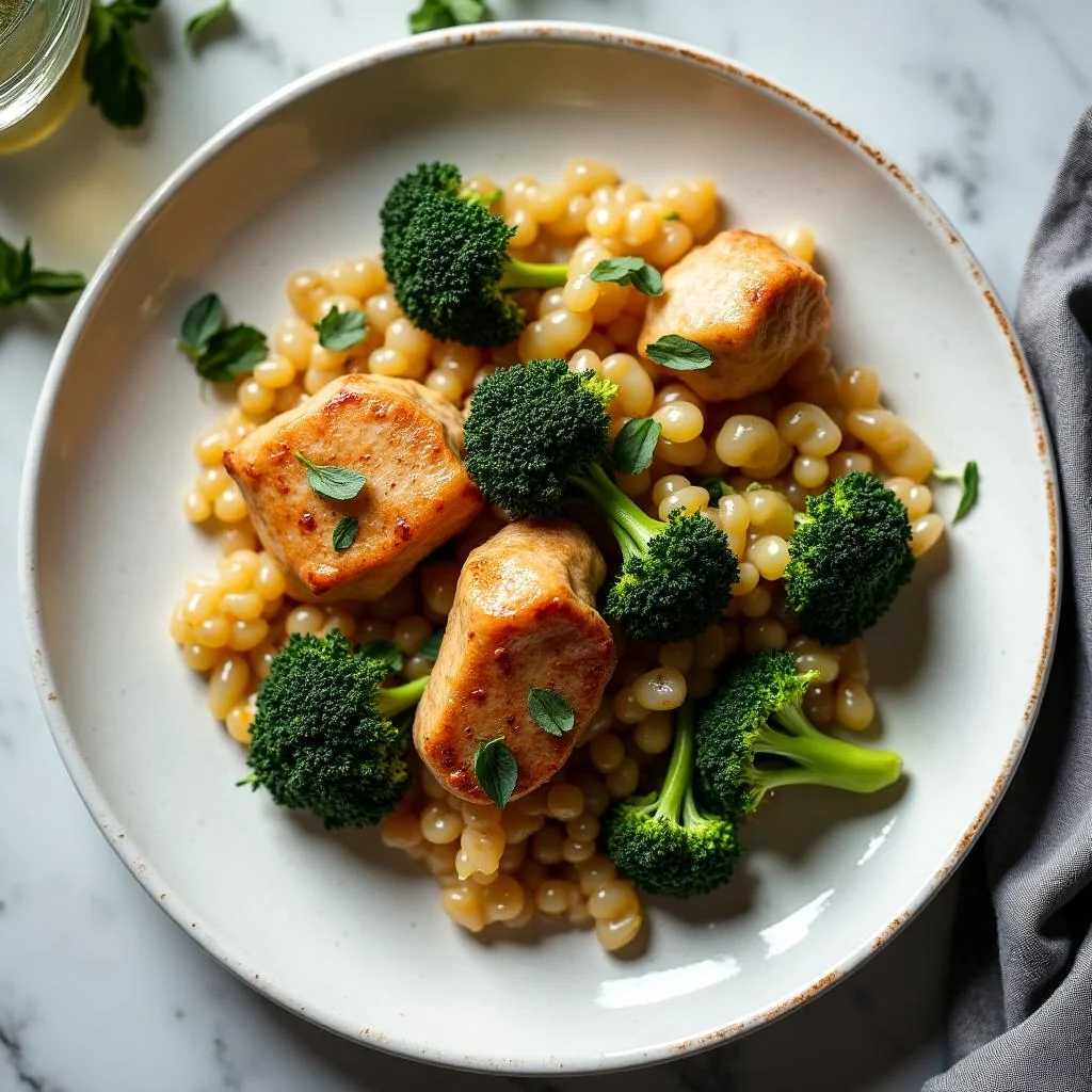 Sheet Pan Honey Garlic Chicken and Broccoli
