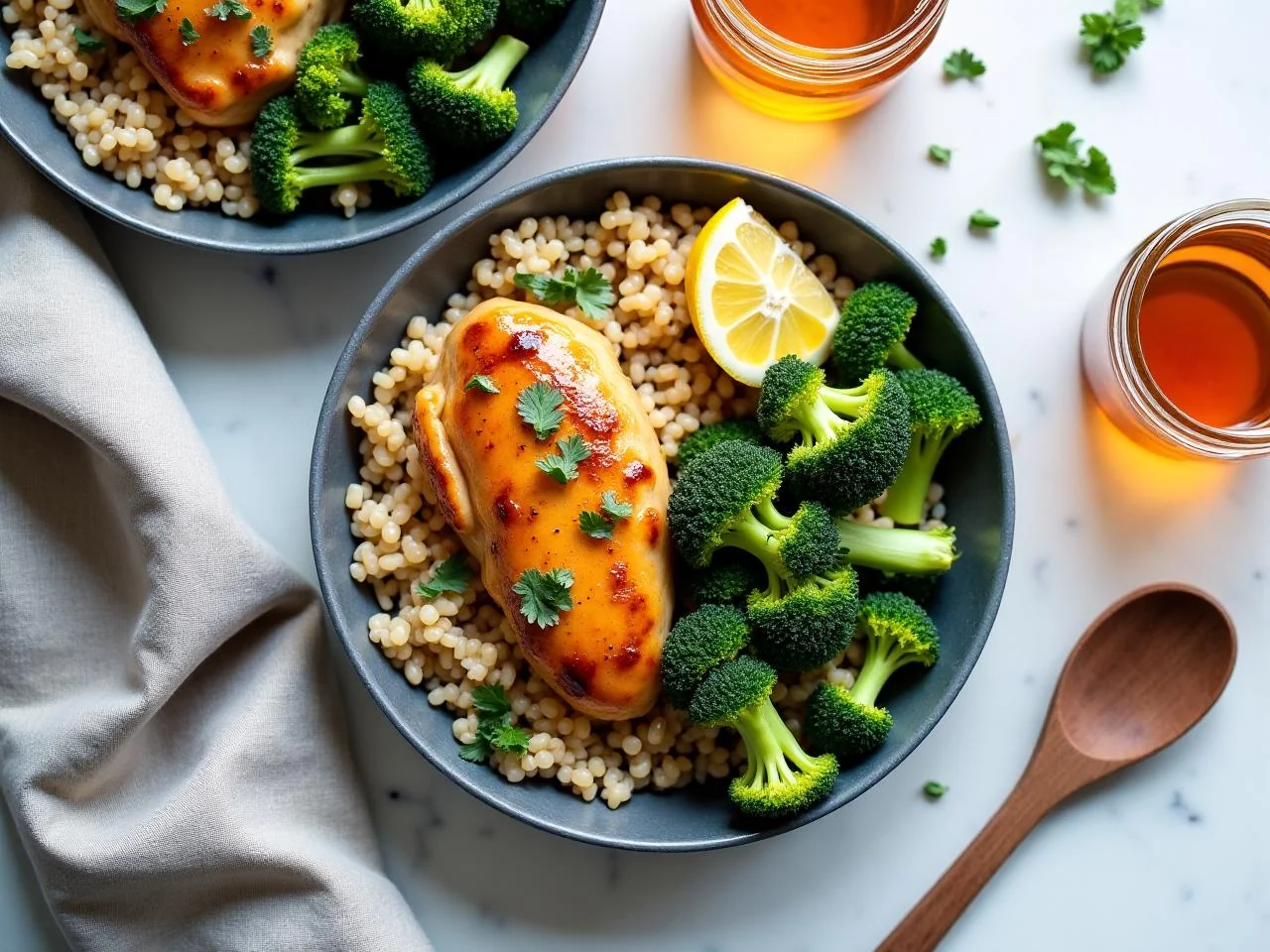 Sheet Pan Honey Garlic Chicken and Broccoli