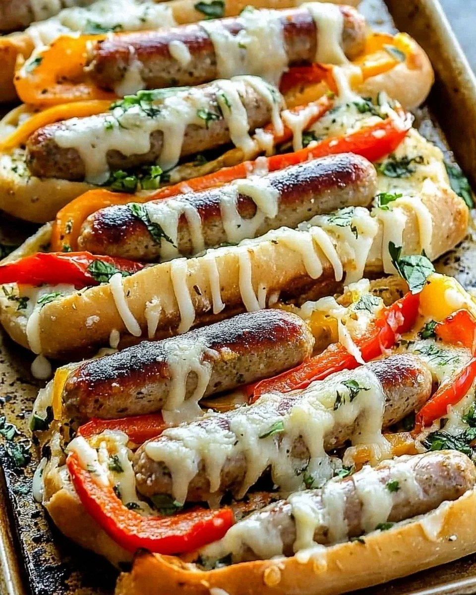 Sheet Pan Italian Sausage Heroes: A Simple and Delicious Meal