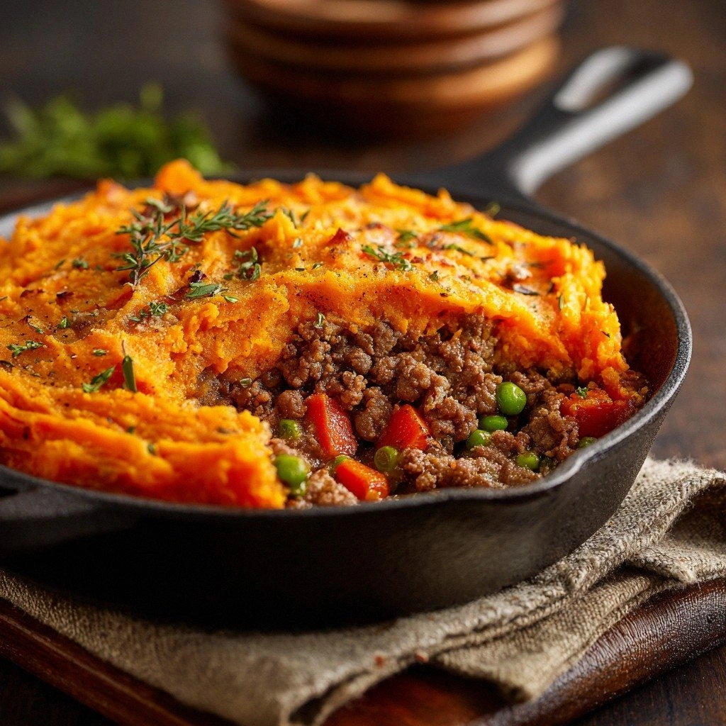 Shepherd’s Pie with Sweet Pota