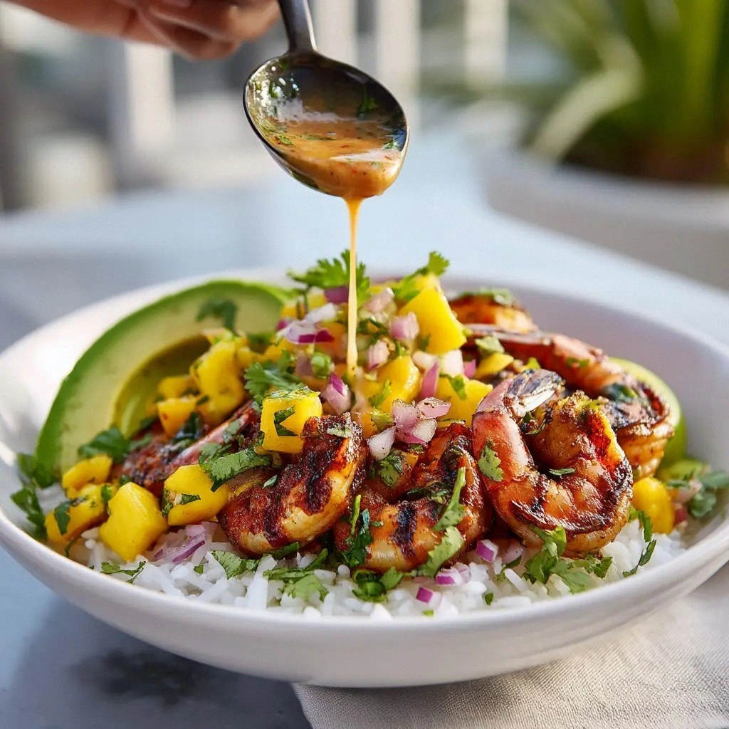 Shrimp and Avocado Bowls: A Fr