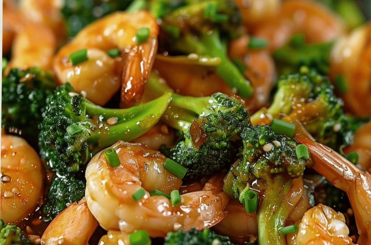 Shrimp and Broccoli Stir Fry i