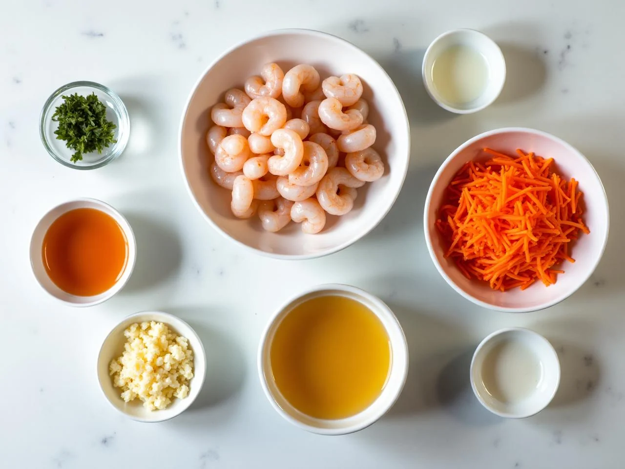 Ingredients for Shrimp Etouffee