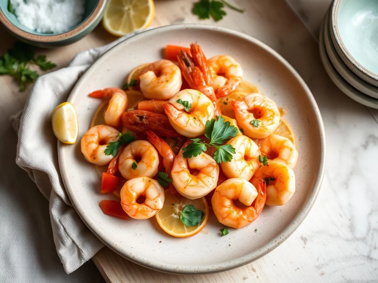 Shrimp Fajitas