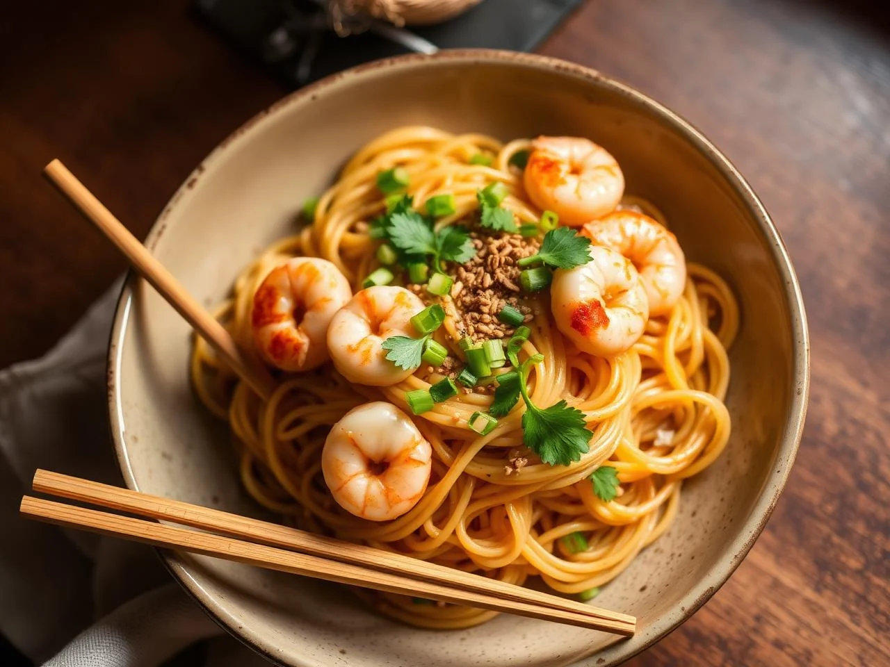 Shrimp Fried Noodles