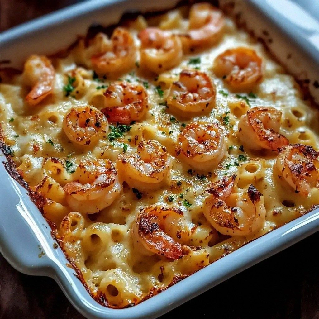 Shrimp Scampi Pasta Bake (45-M
