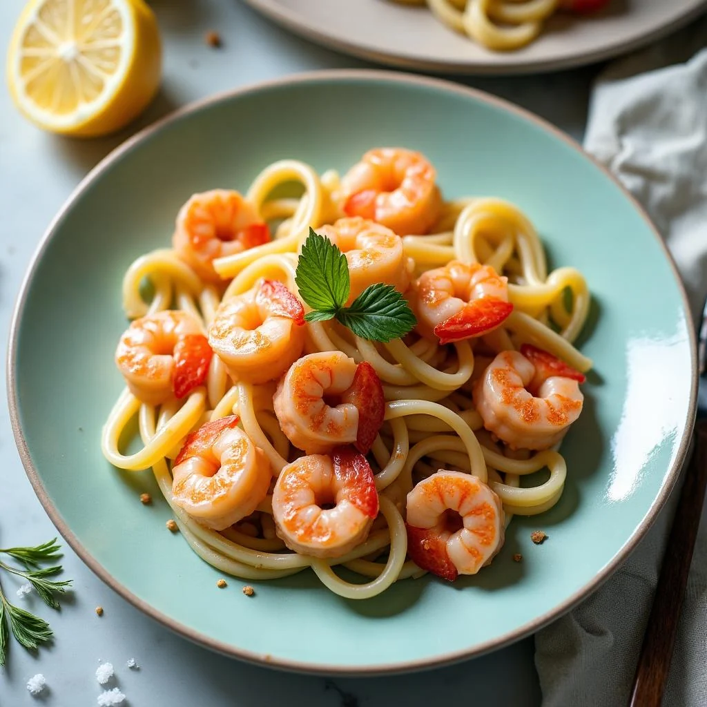 Shrimp Scampi Pasta