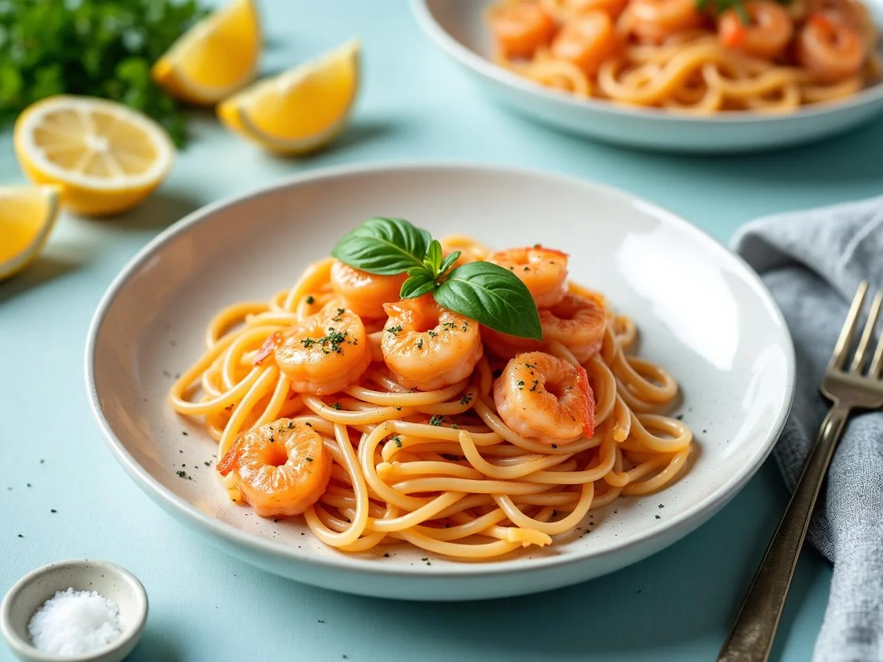 Shrimp Scampi Pasta