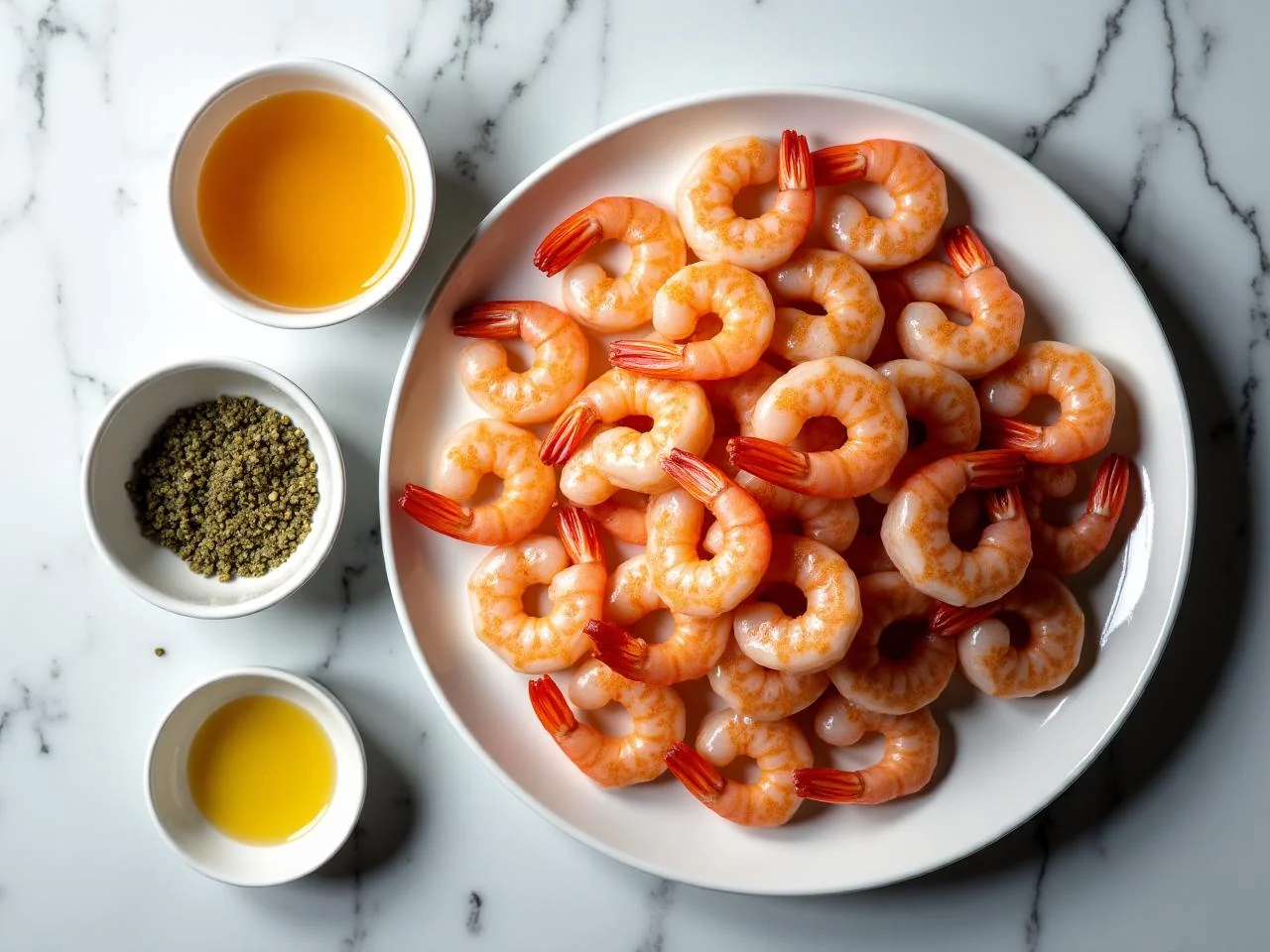 Ingredients for Shrimp Skewers