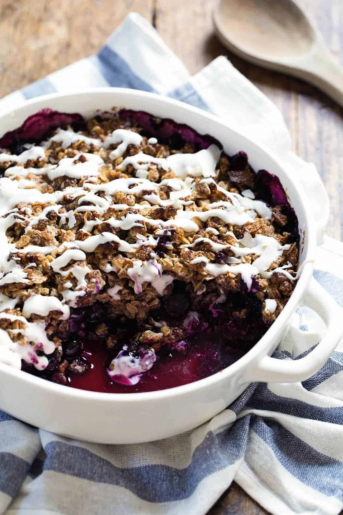 Simple Oat & Pecan Blueberry C