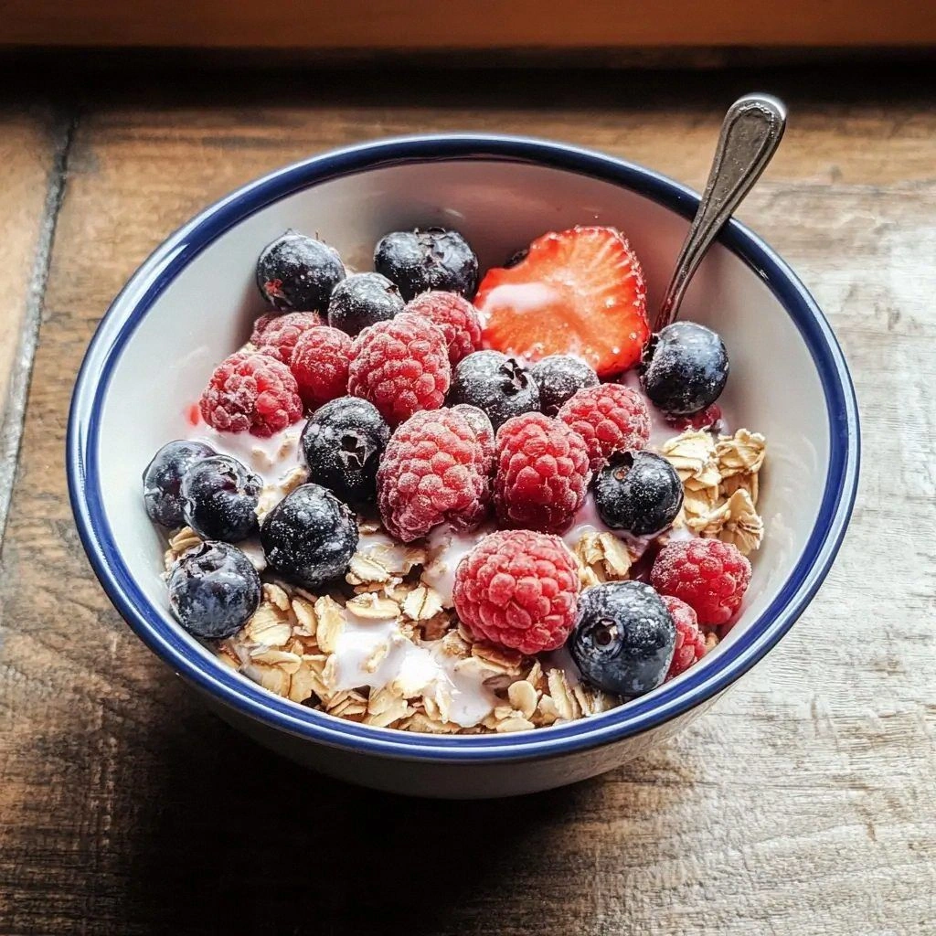 Simple Oatmeal Berries Recipe