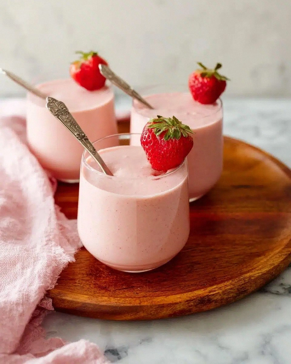 Simple Strawberry Smoothie Rec