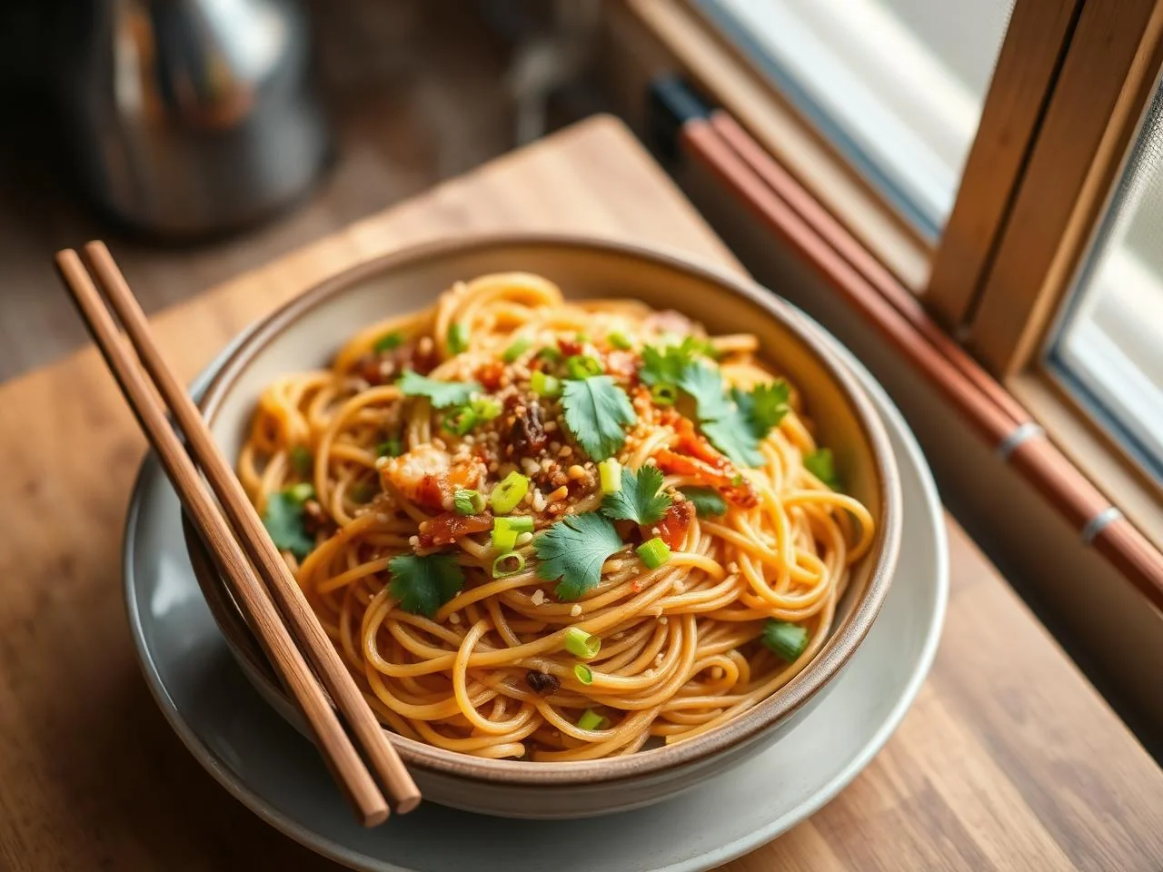 Singapore Noodle Stir Fry