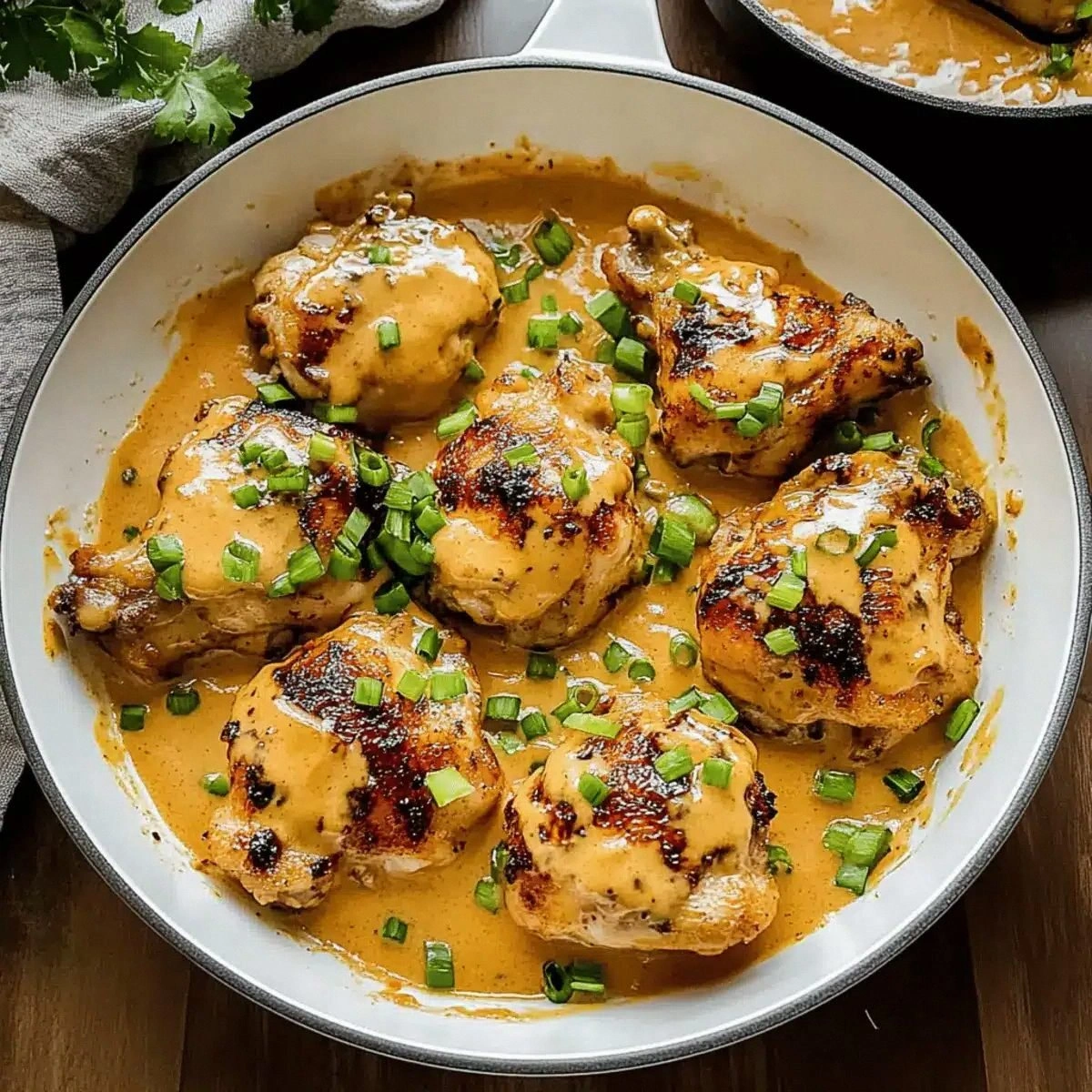 Skillet Bang Bang Chicken Thighs for Quick Flavor Bliss