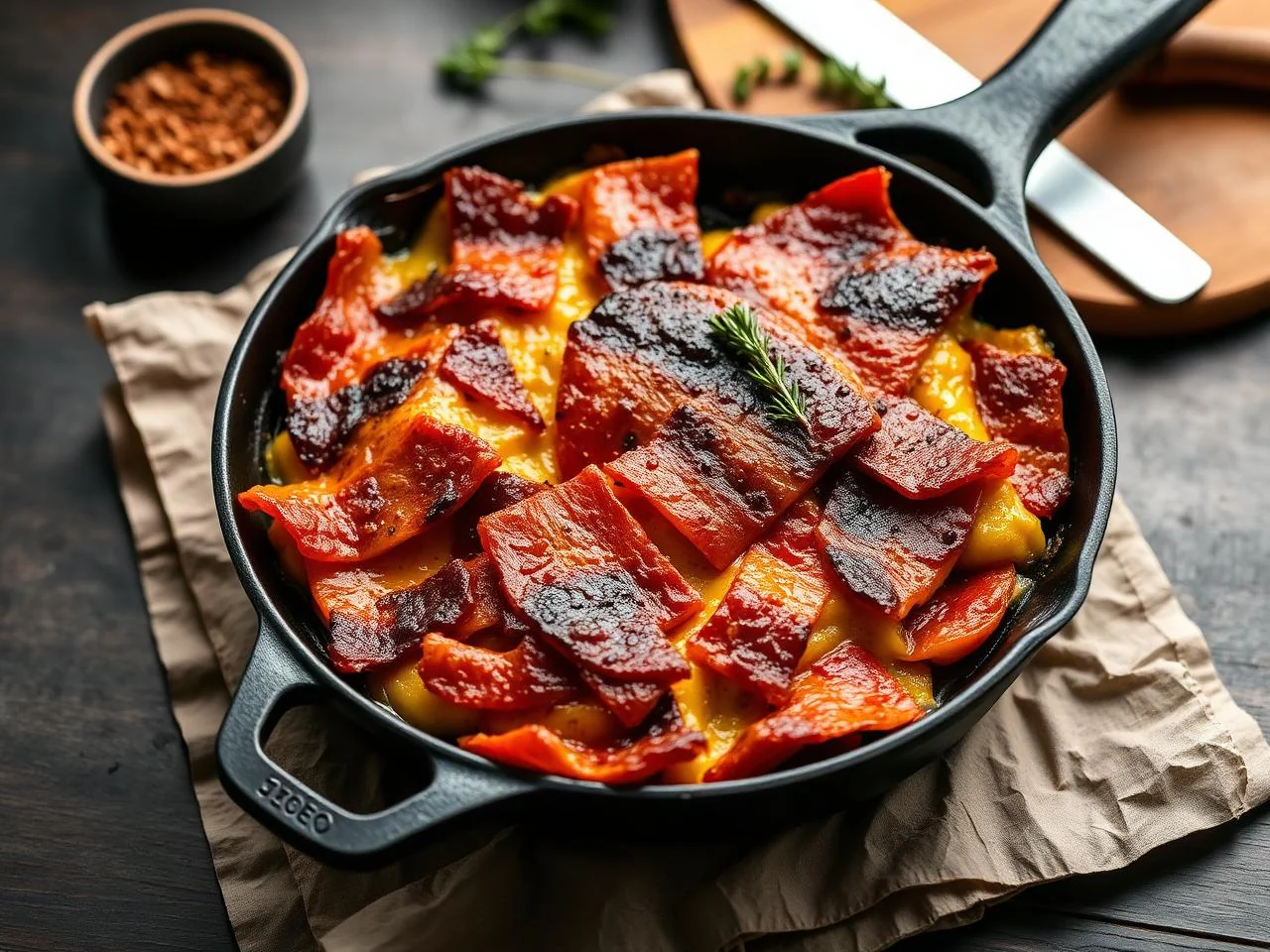 Skillet Breakfast Casserole