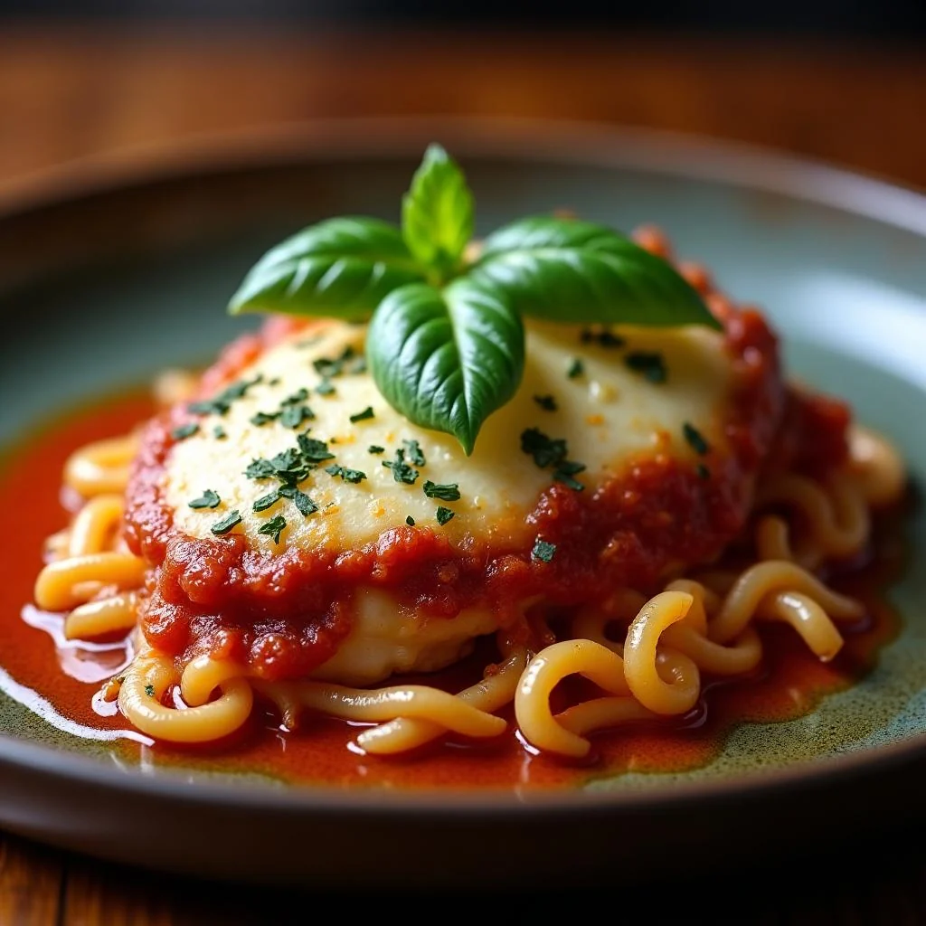 Skillet Chicken Parmesan
