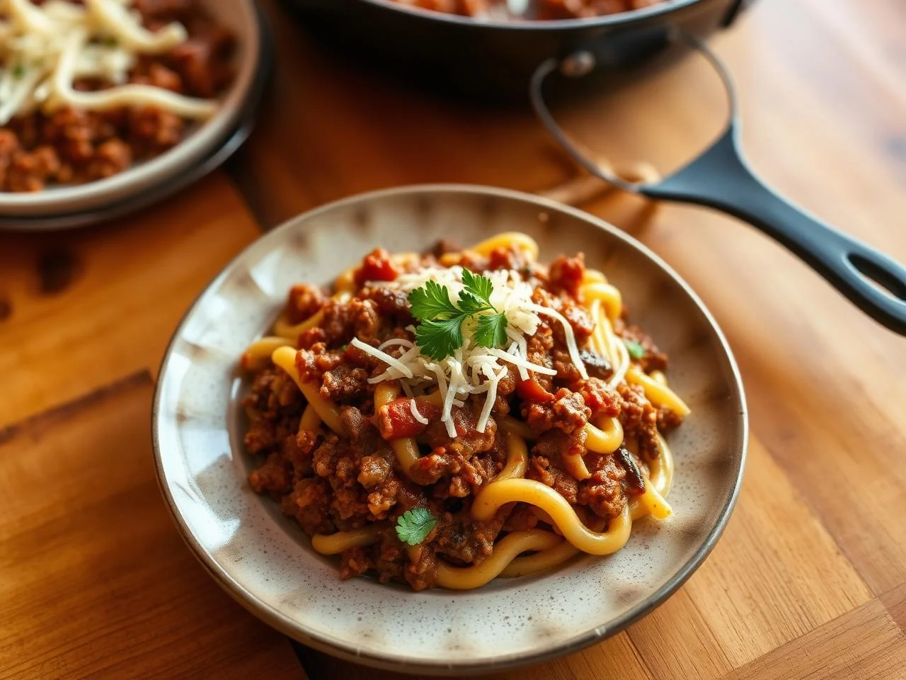 Skillet Chili Mac