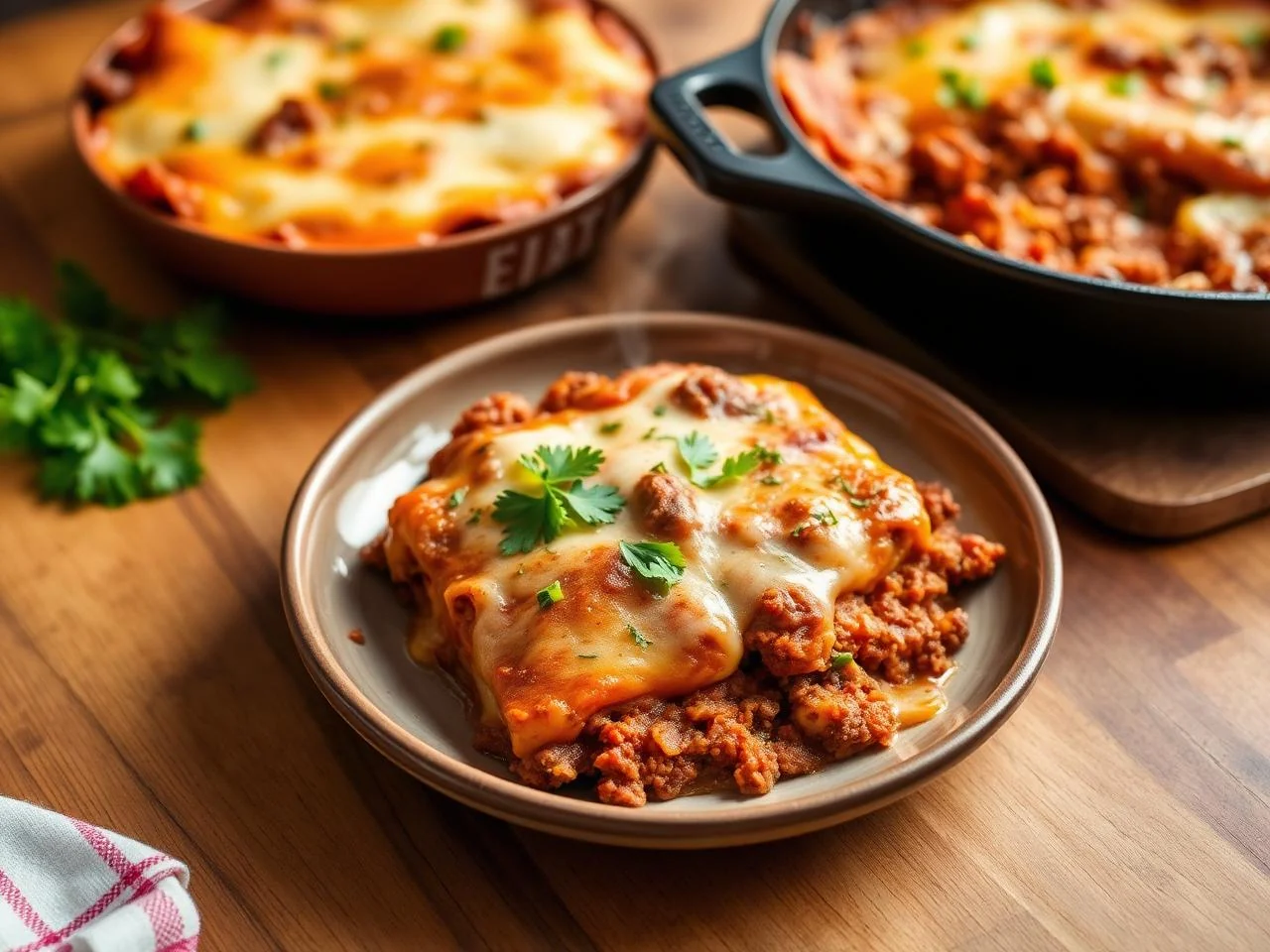 Skillet Lasagna