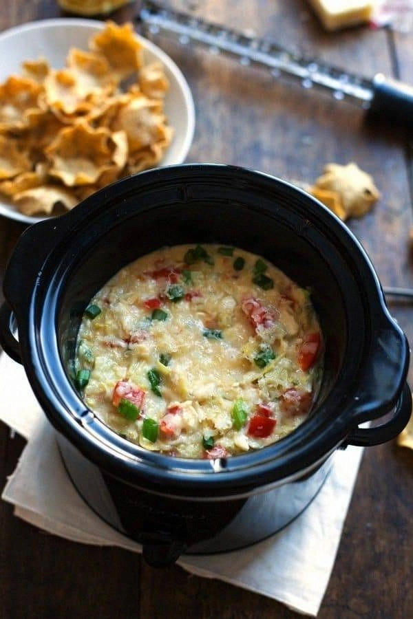 Skinny Crab and Artichoke Dip 