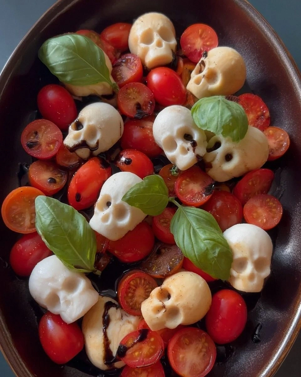 SKULL CAPRESE SALAD