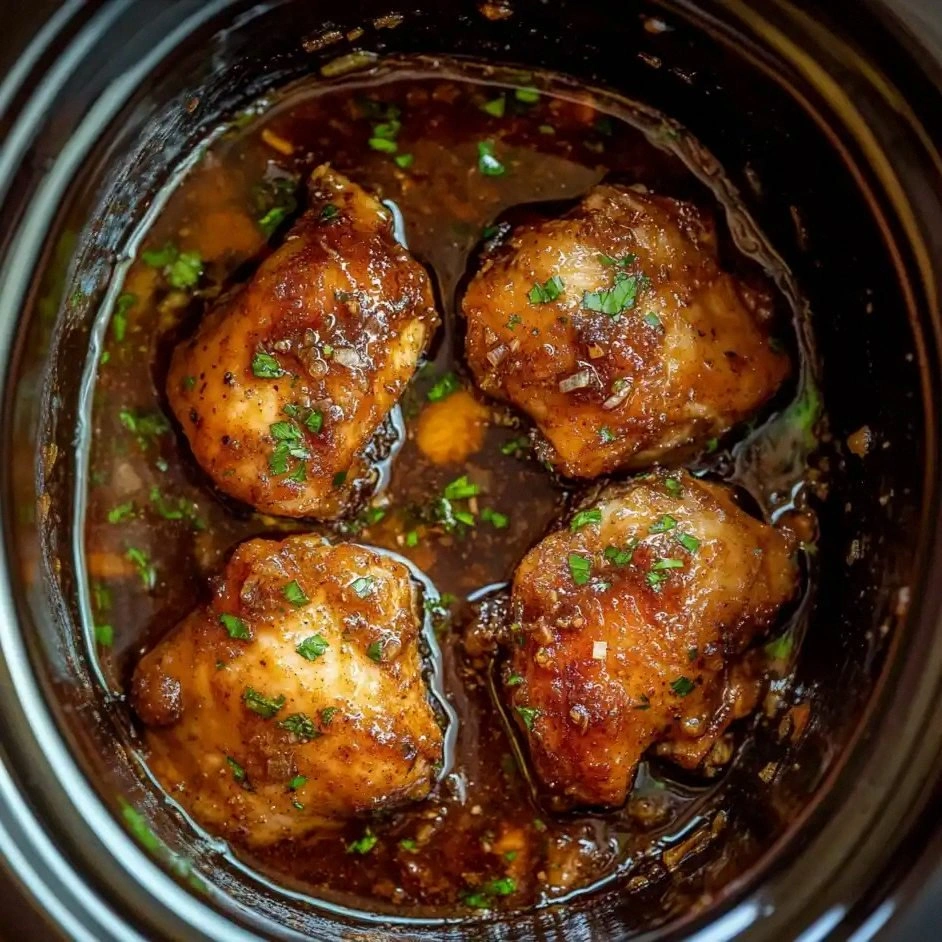 Slow Cooker Brown Sugar Garlic