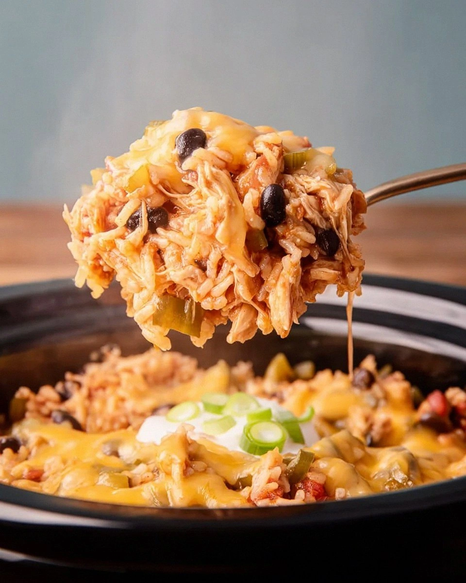 Slow Cooker Chicken Burrito Bowls