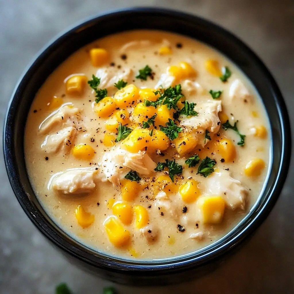 Slow Cooker Creamy Chicken & C