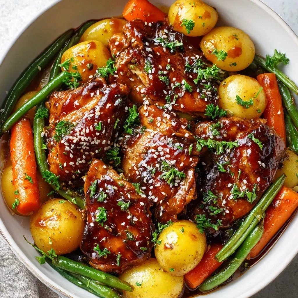 Slow Cooker Honey Garlic Chick