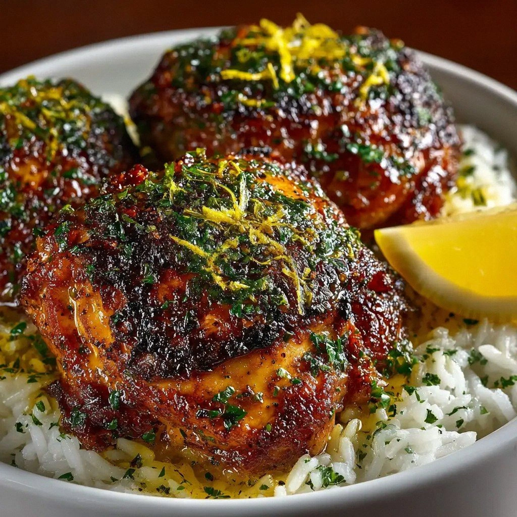 Slow Cooker Lemon Herb Chicken