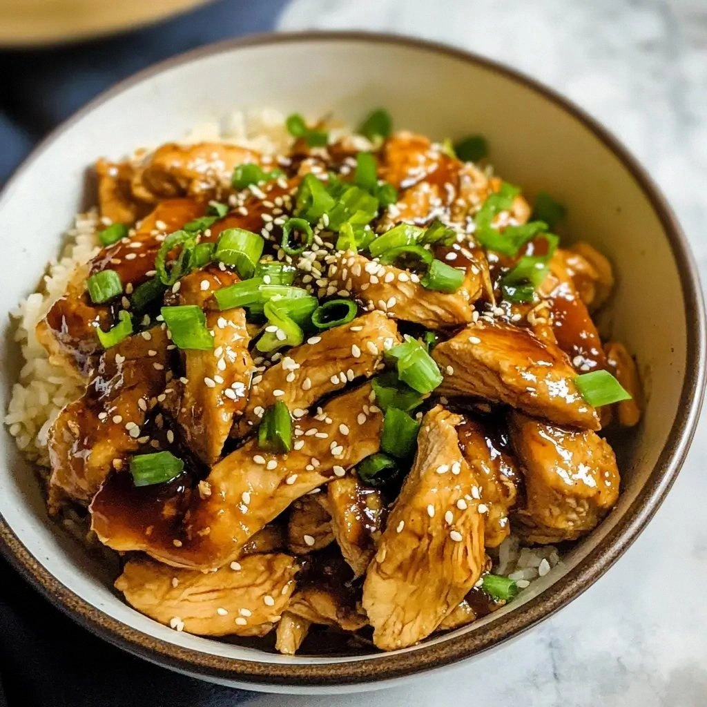 Slow Cooker Paleo Chicken Teri