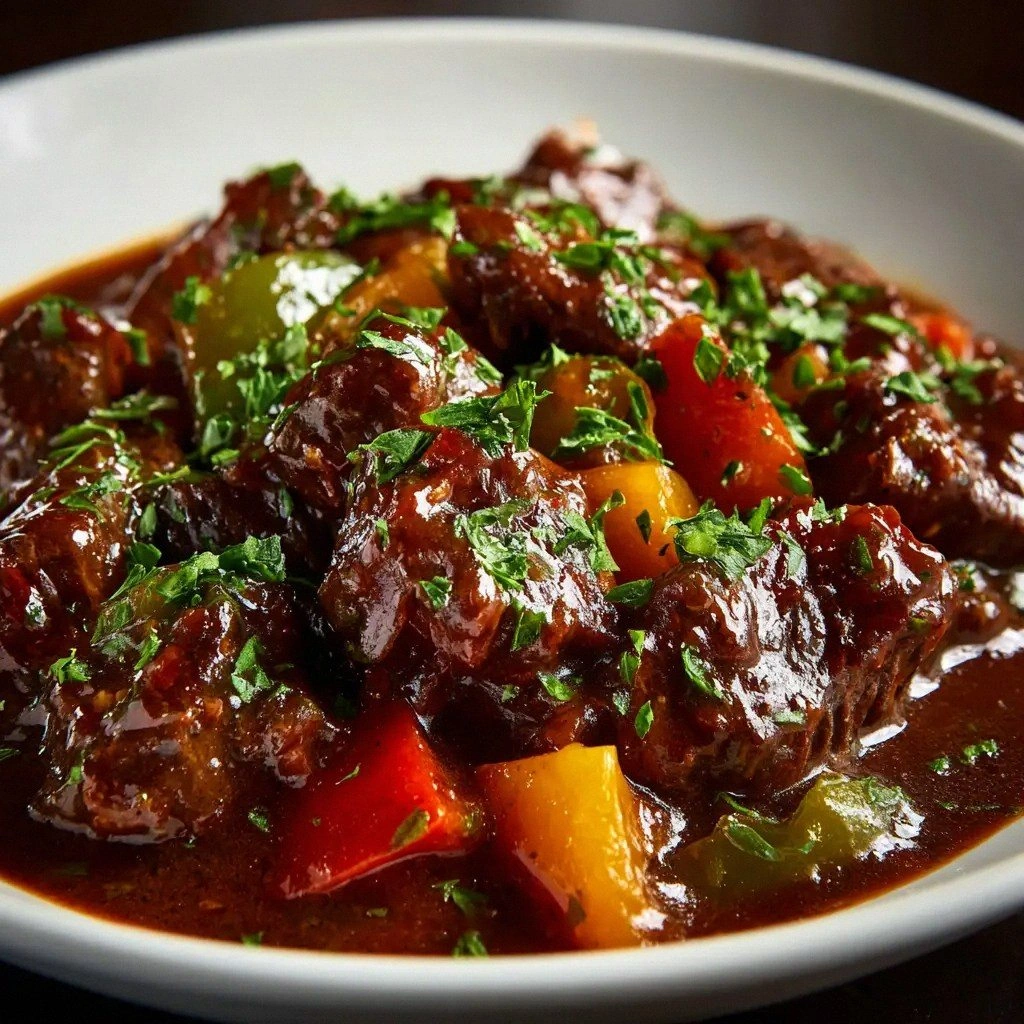 Slow Cooker Pepper Steak (The 