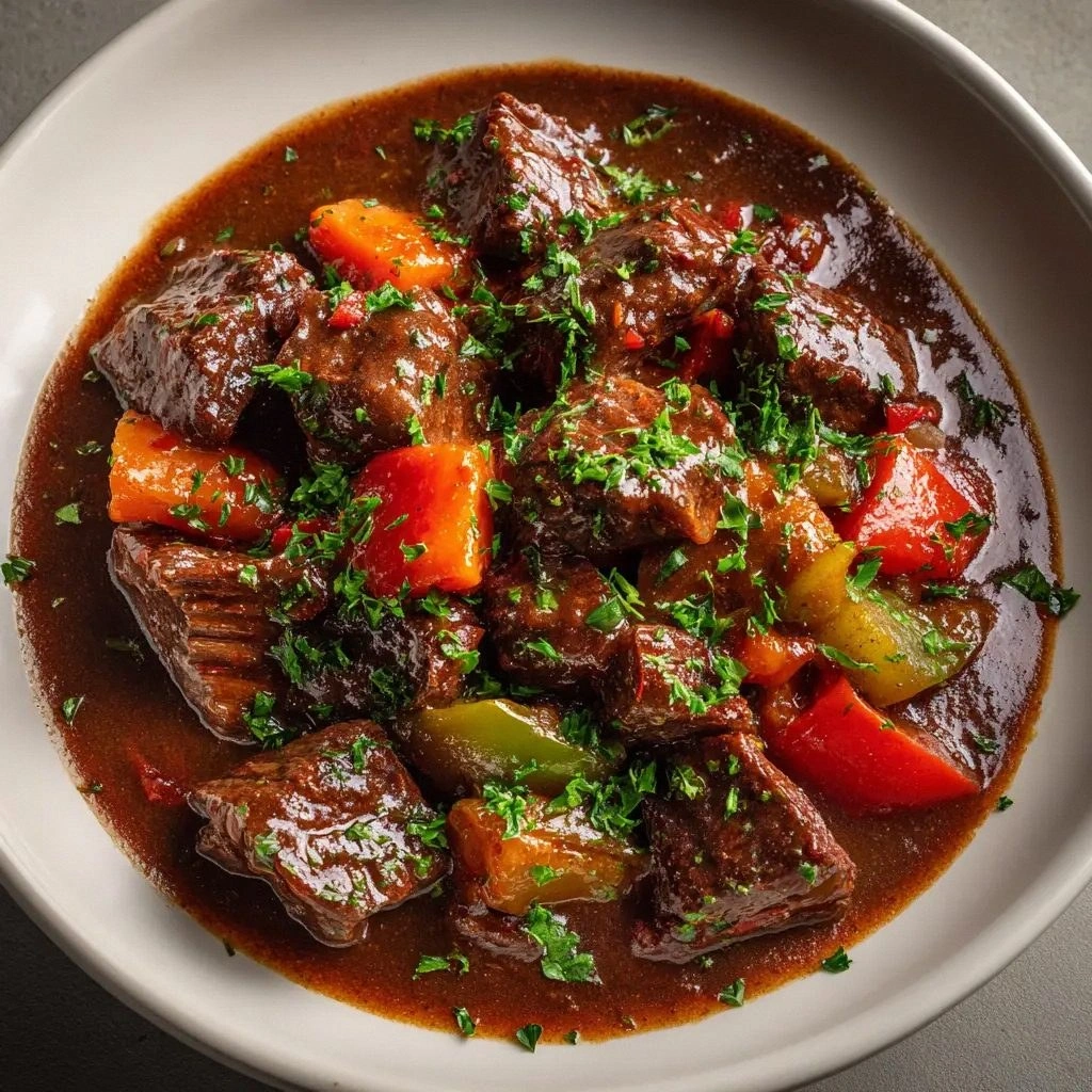 Slow Cooker Pepper Steak (The 