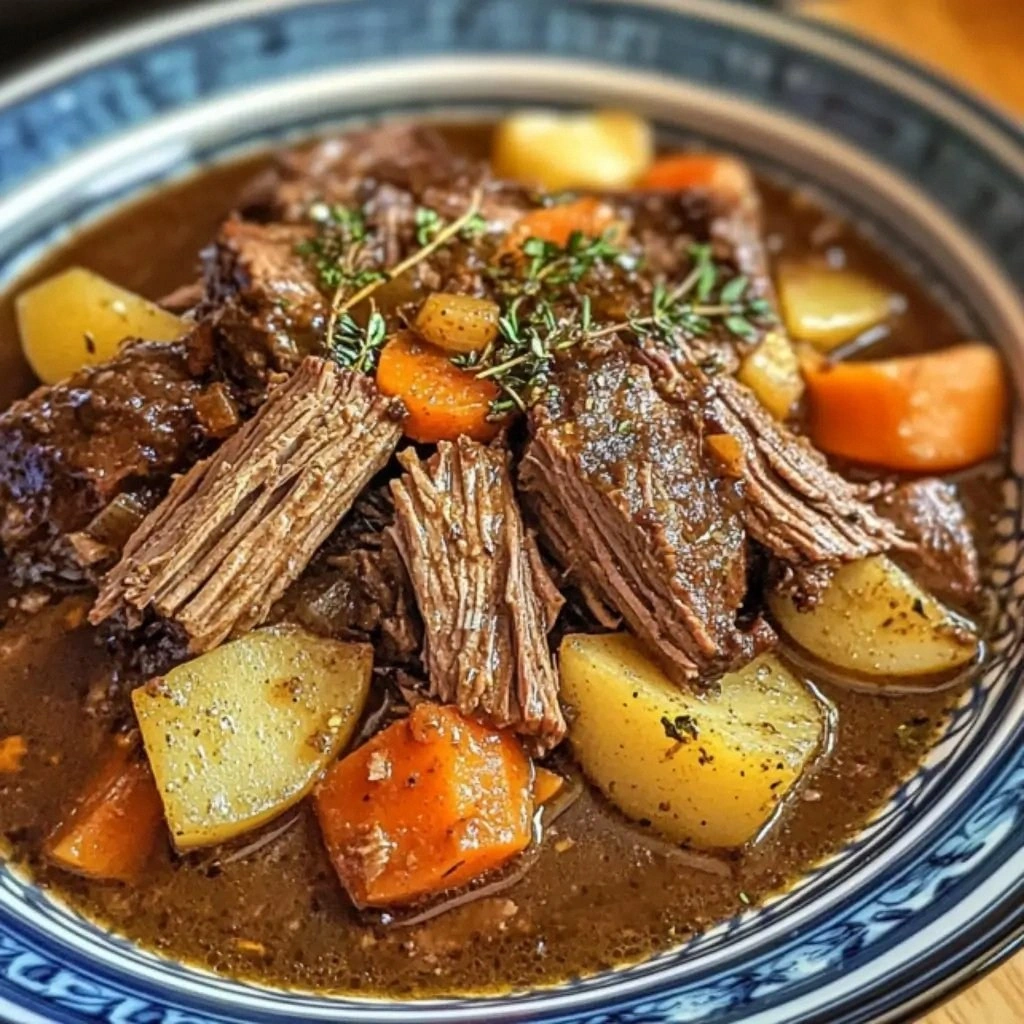 Slow Cooker Pot Roast Recipe