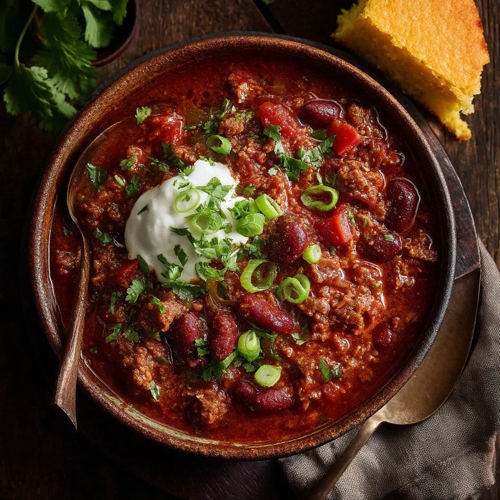 Slow Cooker Texas Style Chili 