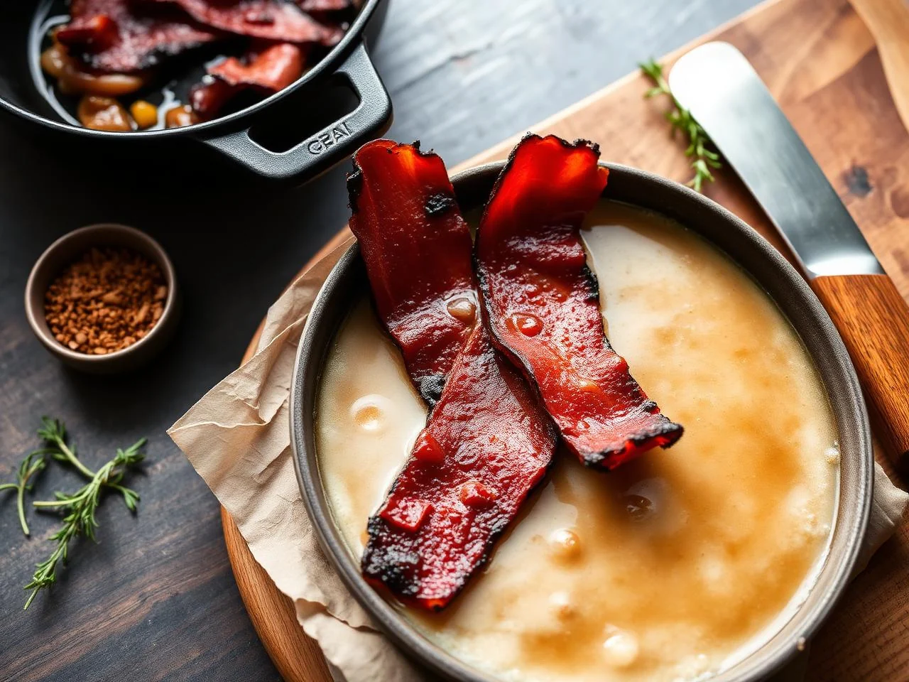 Smoked Bacon And White Bean Soup