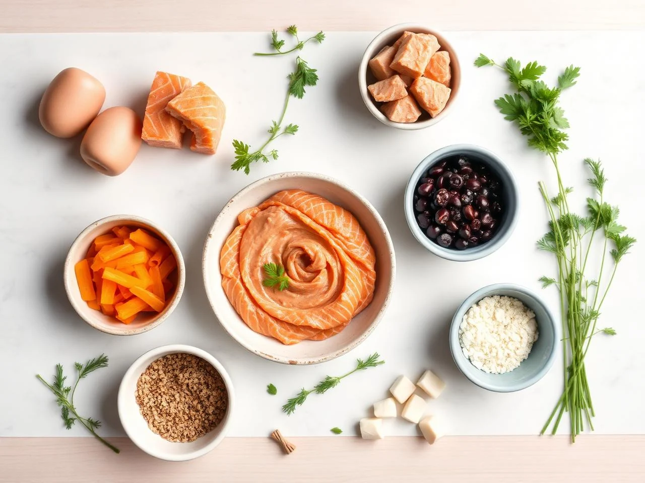 Ingredients for Smoked Salmon Pate