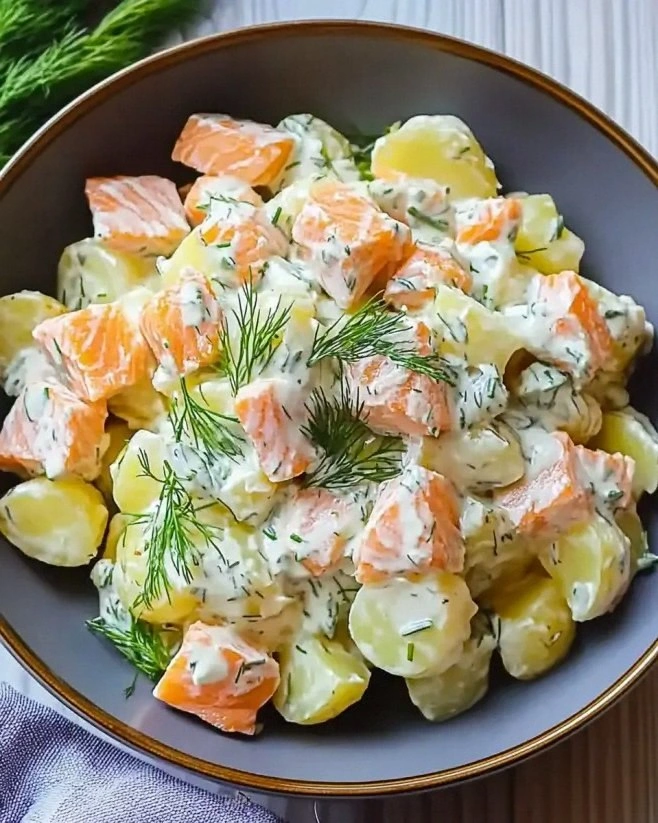 Smoked Salmon Potato Salad: A Refreshing Summer Delight!