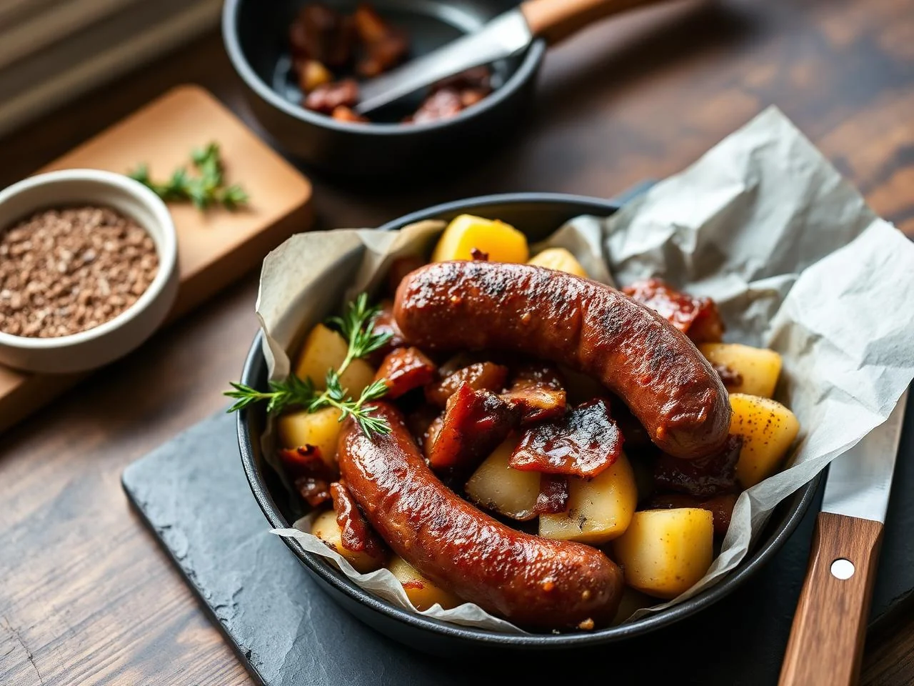 Smoked Sausage And Potato Hash