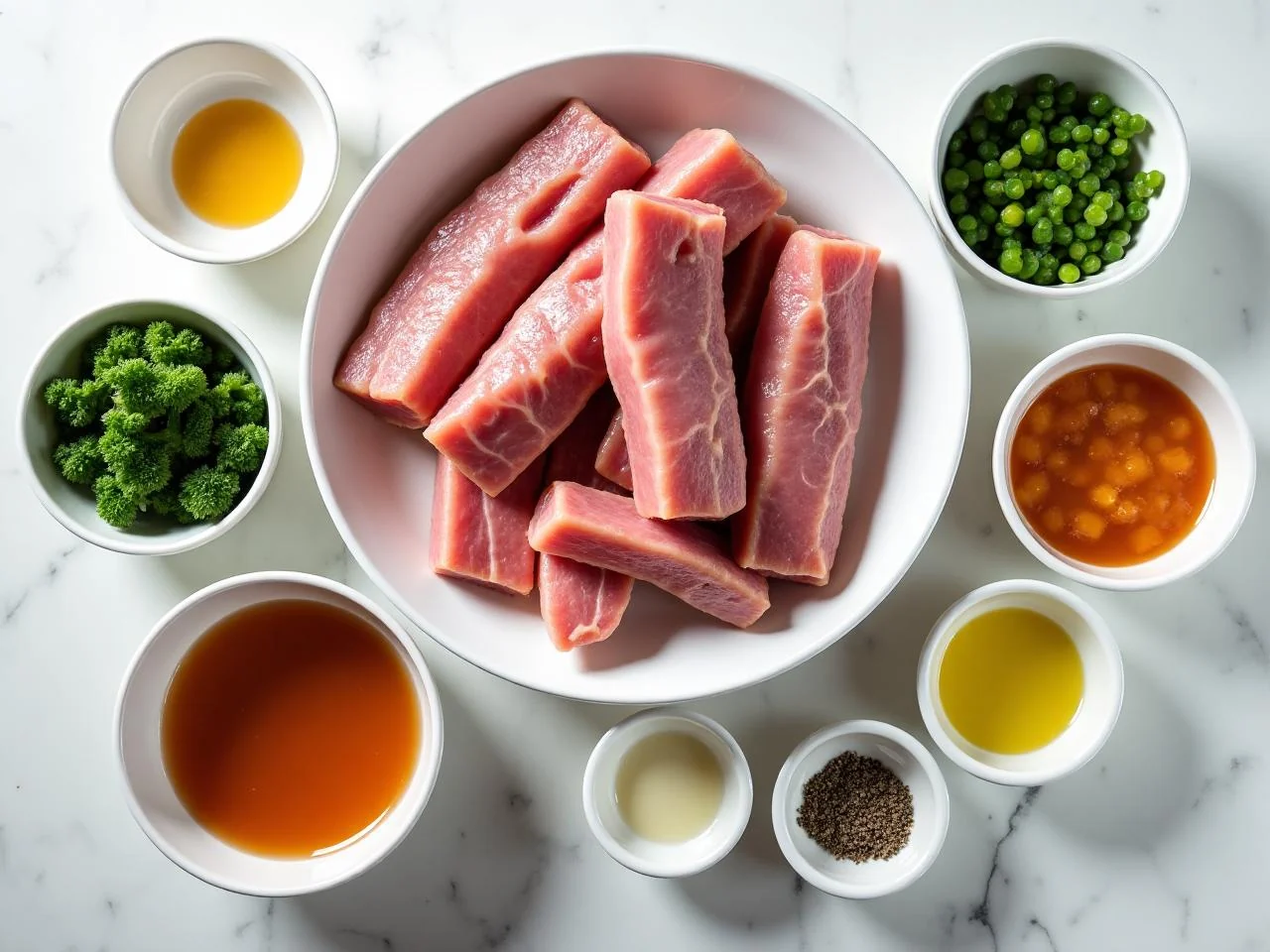Ingredients for Smoked St. Louis Style Ribs